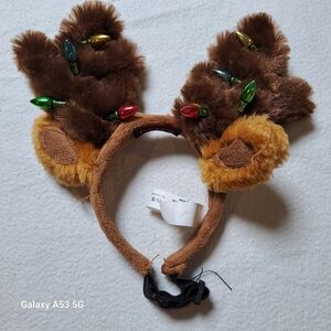 Petco Reindeer Antler Headband with Lights Fake For Dog
